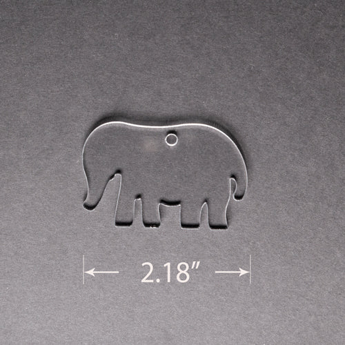 Acrylic Blank - Mini Elephant