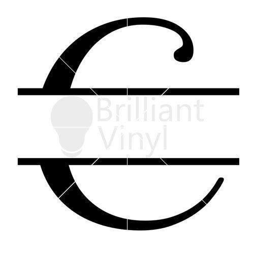 Letter "C" Plain SVG File