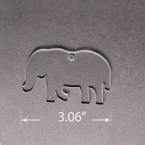Acrylic Blank - Elephant