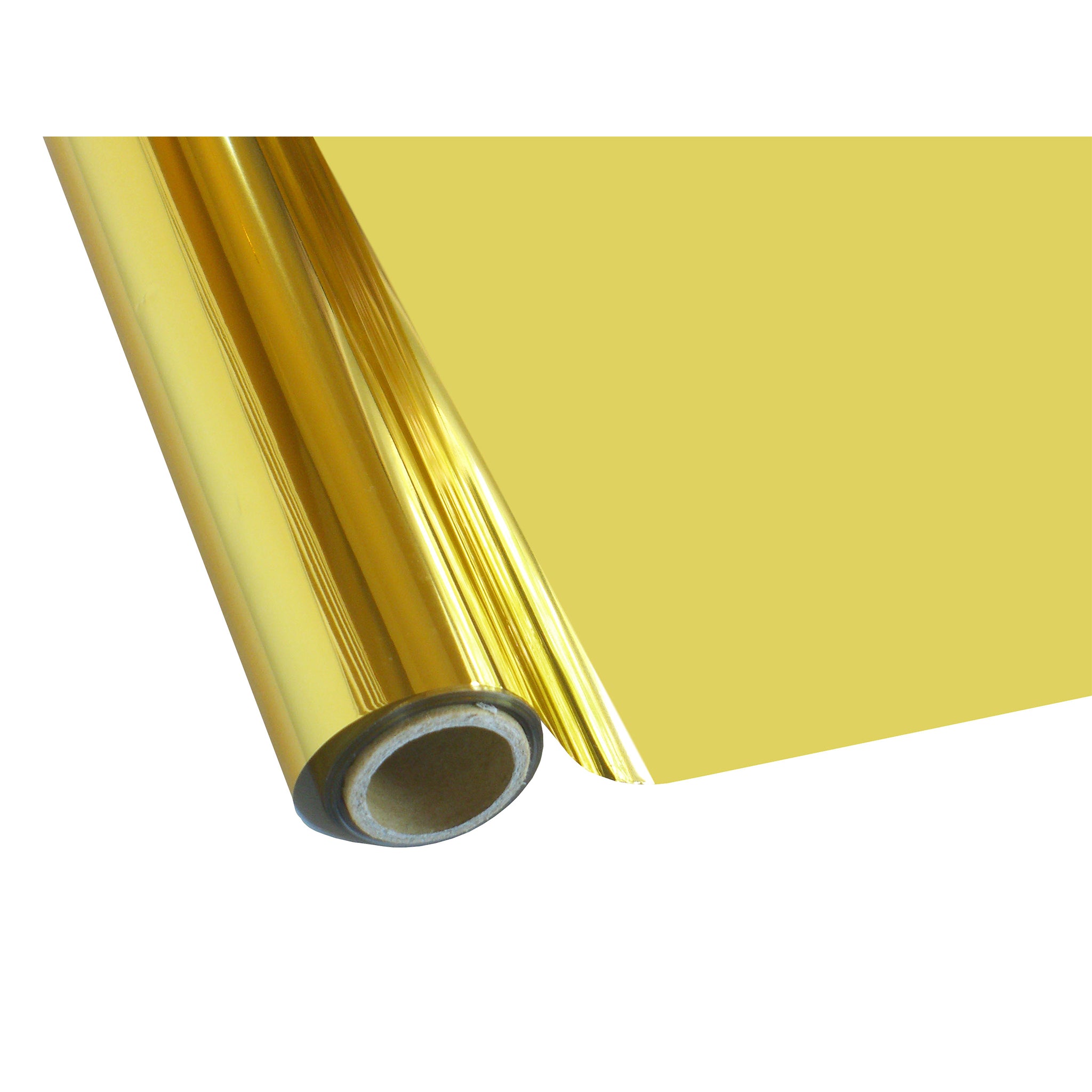 25 Foot Roll of 12" StarCraft Electra Foil - Bright Gold