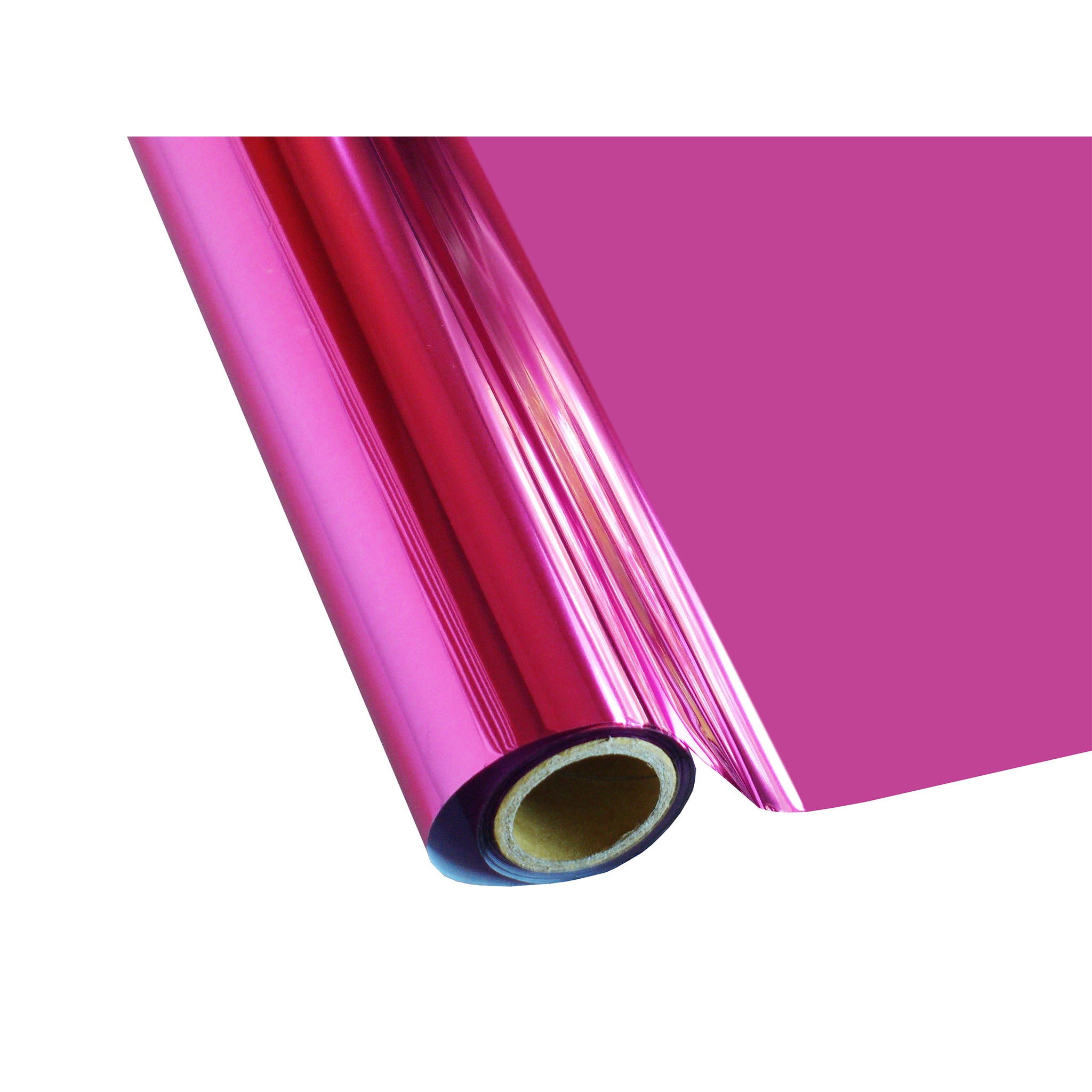 25 Foot Roll of 12" StarCraft Electra Foil - Hot Pink