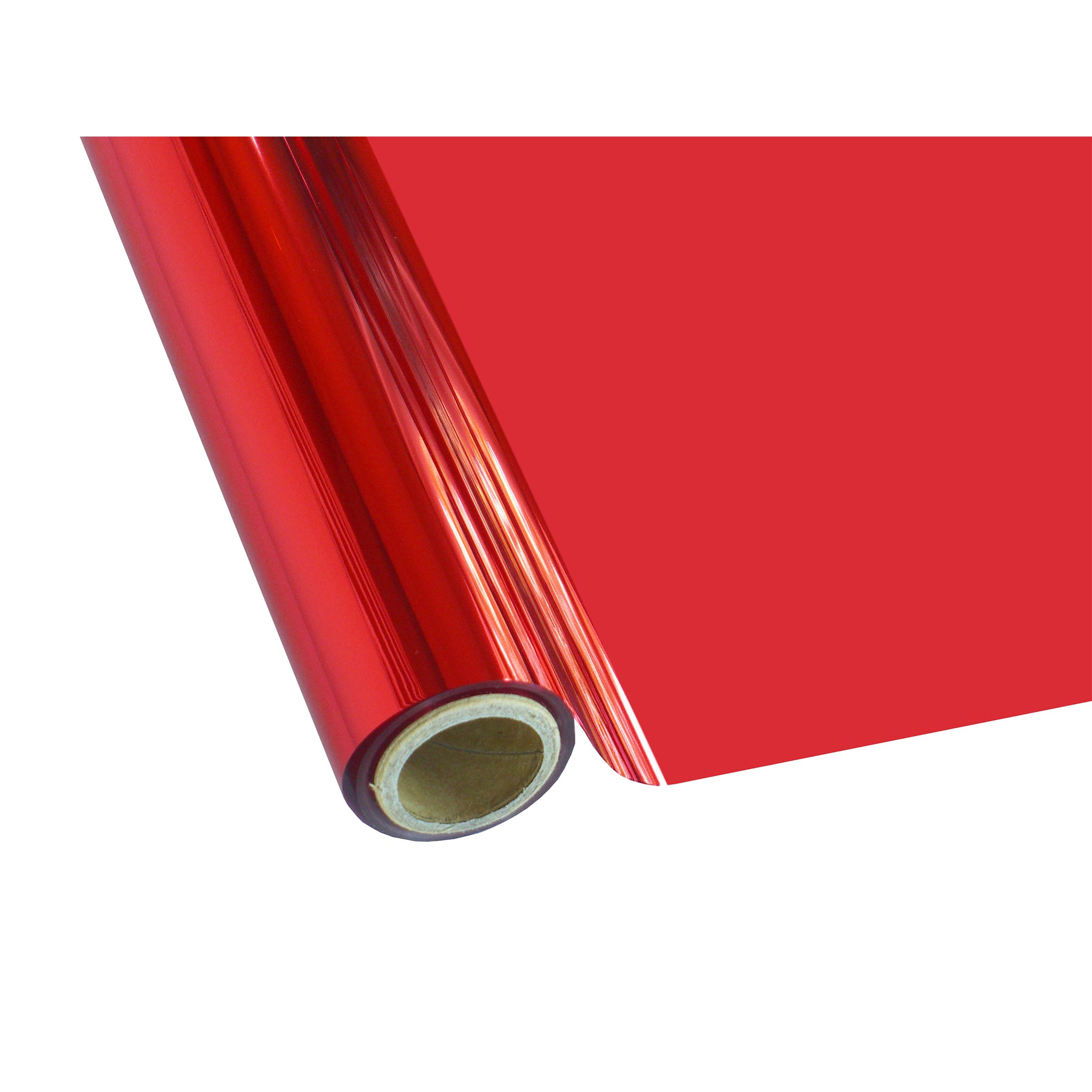 25 Foot Roll of 12" StarCraft Electra Foil - Red