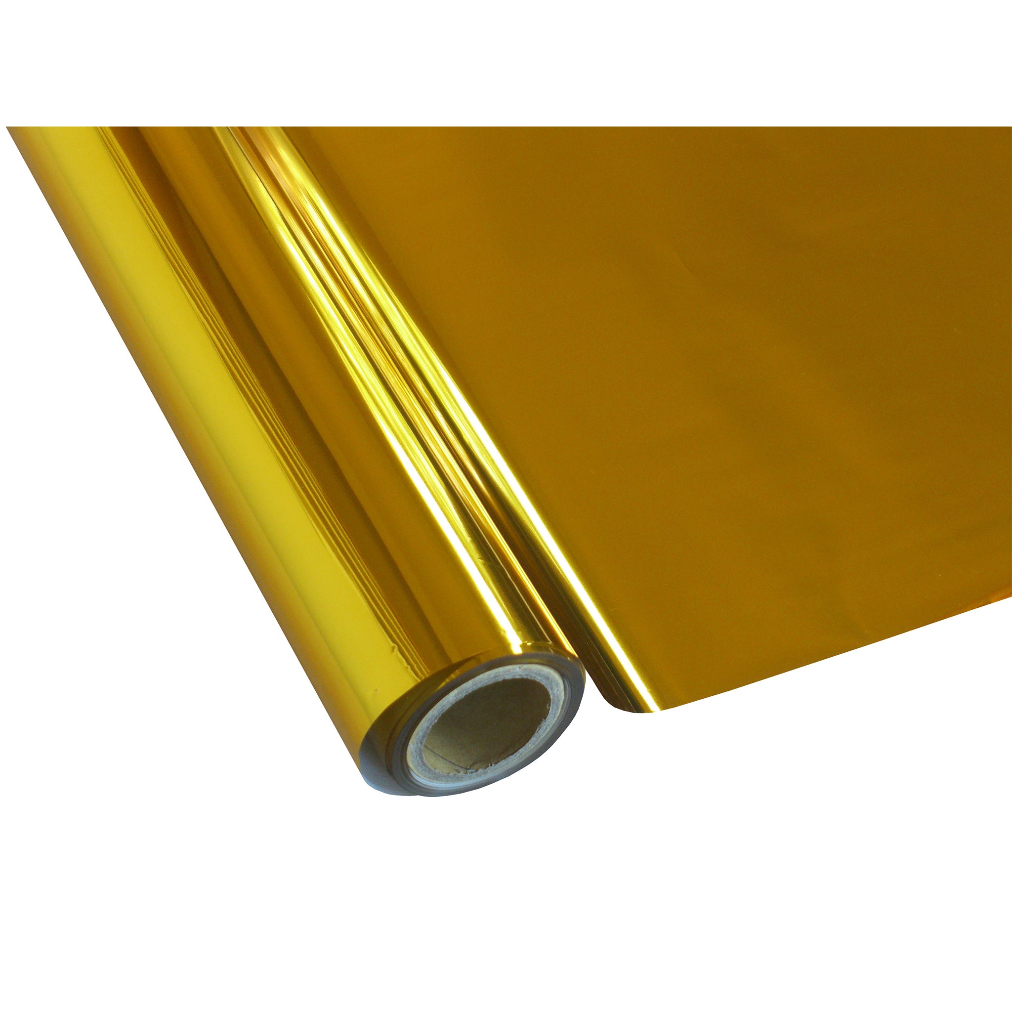 25 Foot Roll of 12" StarCraft Electra Foil - Yellow Gold