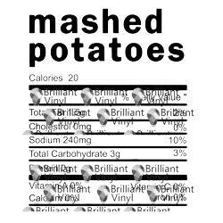 Mashed Potatoes Nutrition Facts