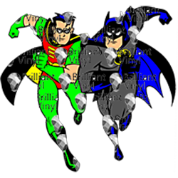 Batman & Robin SVG