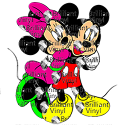 Mickey & Minnie 2 SVG