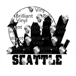 Seattle City Skyline SVG