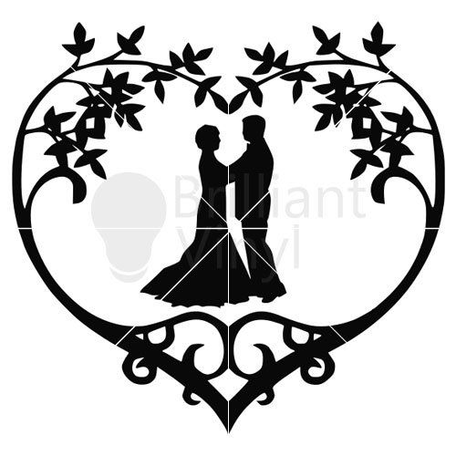 Wedding Heart SVG File