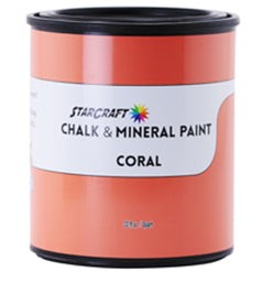 Chalk & Mineral Paint - Coral - 32oz Quart