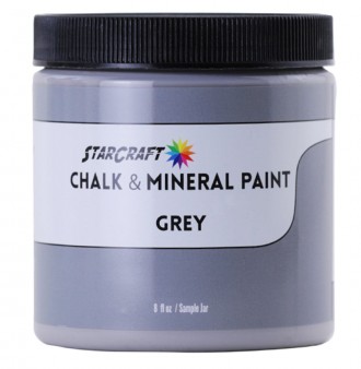 Chalk & Mineral Paint - Grey - 8oz Sample