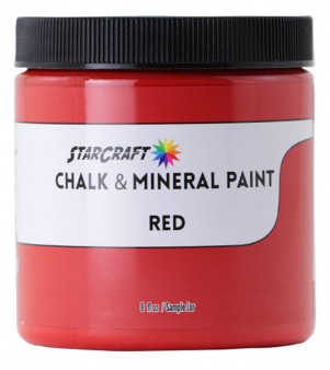Chalk & Mineral Paint - Red - 8oz Sample