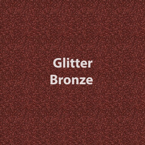 Siser GLITTER - Bronze - 19.6" x 12" Sheet