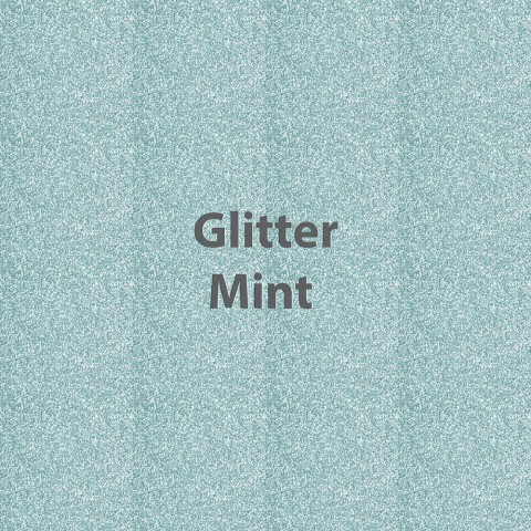Siser GLITTER - Mint - 19.6" x 12" Sheet