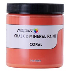 Chalk & Mineral Paint - Coral - 8oz Sample