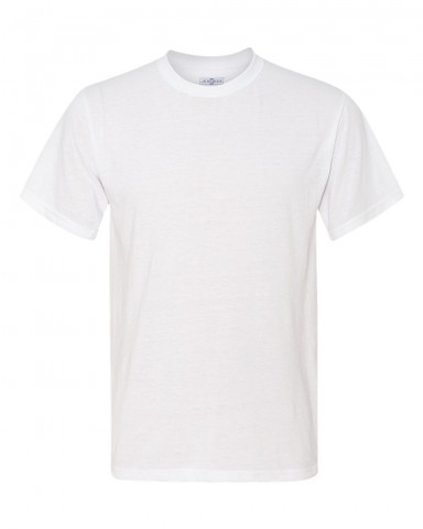 JERZEES - Polyester Short Sleeve T-Shirt - White