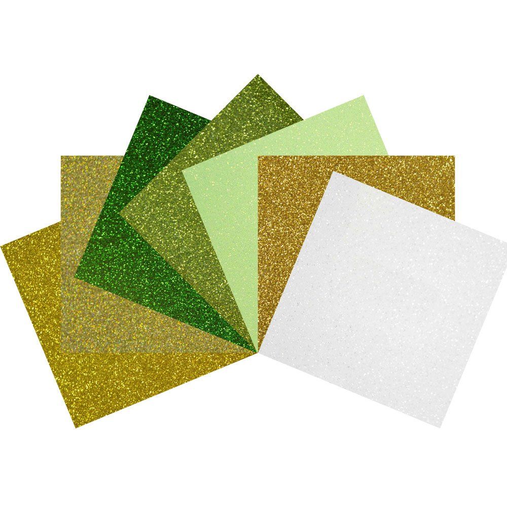 Siser Glitter - St. Patrick's Day Colors Pack - 12" x 12" Sheets