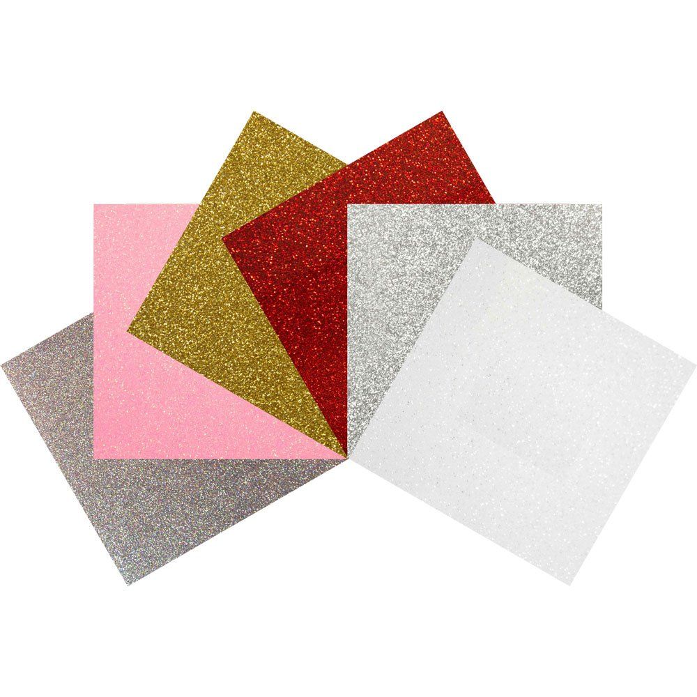 Siser Glitter - Valentine's Day Colors Pack - 12" x 12" Sheets