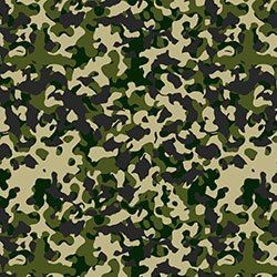Printed HTV - Green Army Camo - 14" x 5 Foot Roll