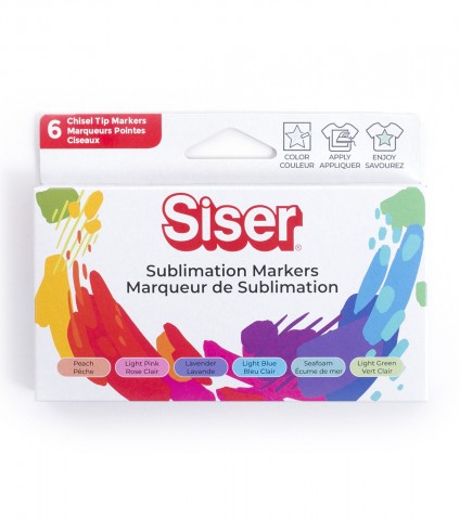 Sublimation Markers - Pastel Colors Pack