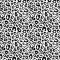 Adhesive Printed Pattern - Black & White Leopard - 14" x 5 Foot Roll