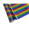 25 Foot Roll of 12" StarCraft Electra Foil - Rainbow Lines