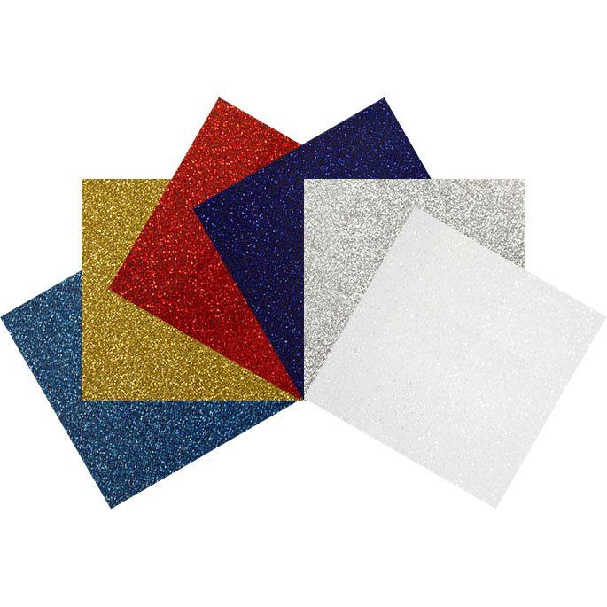 Siser Glitter - July 4th Colors Pack - 12" x 12" Sheets