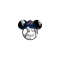 Mickey Ears Baseball SVG