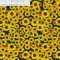 Adhesive Printed Pattern - Sunflowers - 14" x 5 Foot Roll